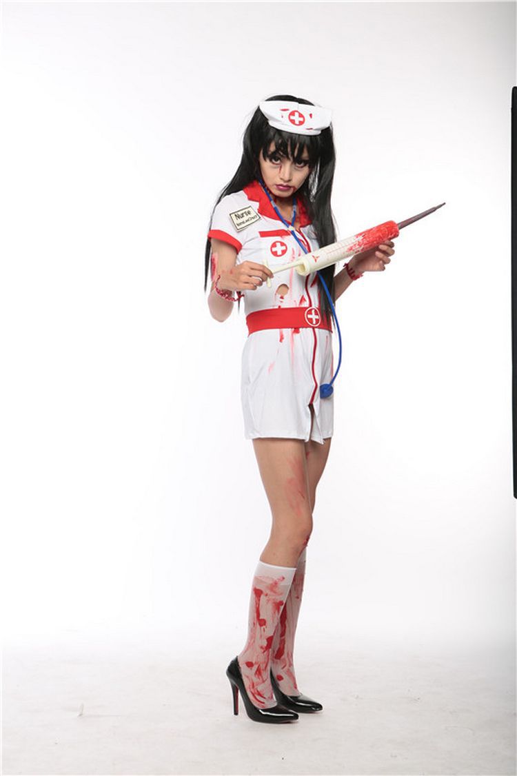 F1448 Nurse Norma Lee Crazy Costume